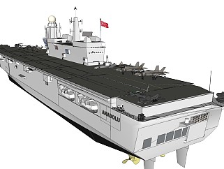 精细船只军事模型军舰 航母 潜水艇(3)